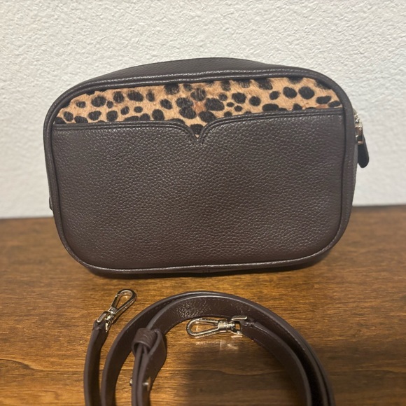 Kate Spade Brown Crossbody Bag with Leopard Print - Picture 4 of 6
